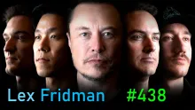Embedded thumbnail for Elon Musk: Neuralink and the Future of Humanity | Lex Fridman Podcast #438
