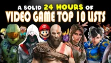 Embedded thumbnail for A Solid 24 HOURS Of Video Game Top 10 Lists