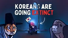 Embedded thumbnail for The South Korean Population Disaster Explained using Monkeys