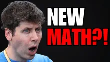 Embedded thumbnail for GPT-5 Just Did the IMPOSSIBLE: Invented NEW MATH?!